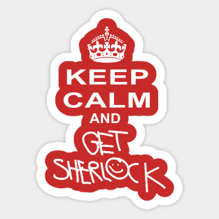 sherlock Sticker